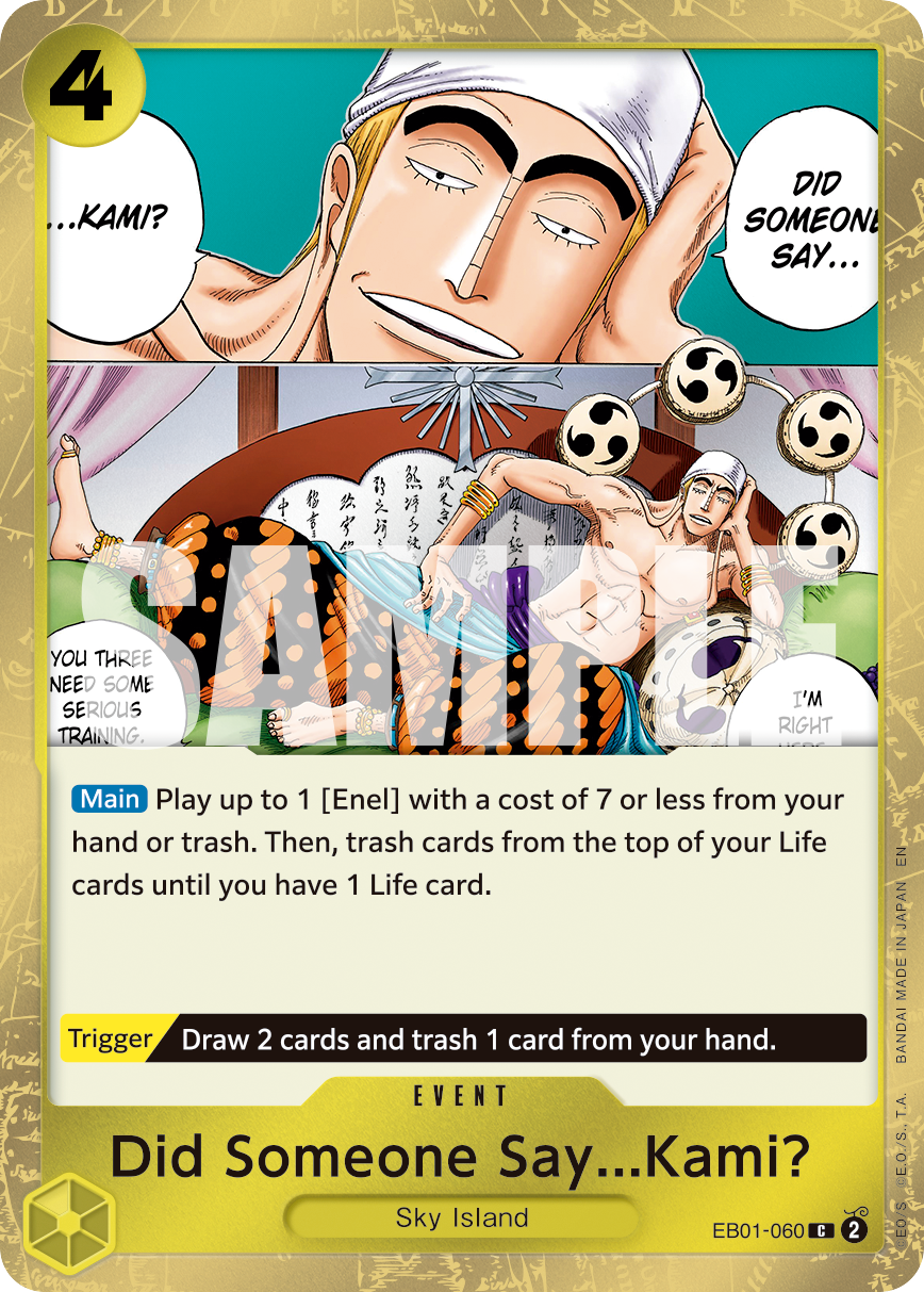 Did Someone Say … Kami? (Event) (EB01-060) (C) (FOIL) (PRB02)