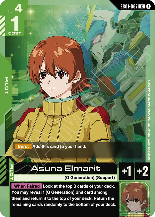 Asuna Elmarit (Pilot) (EB01-067) (C)