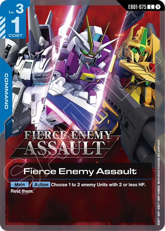 Fierce Enemy Assault (Command) (EB01-075) (C)