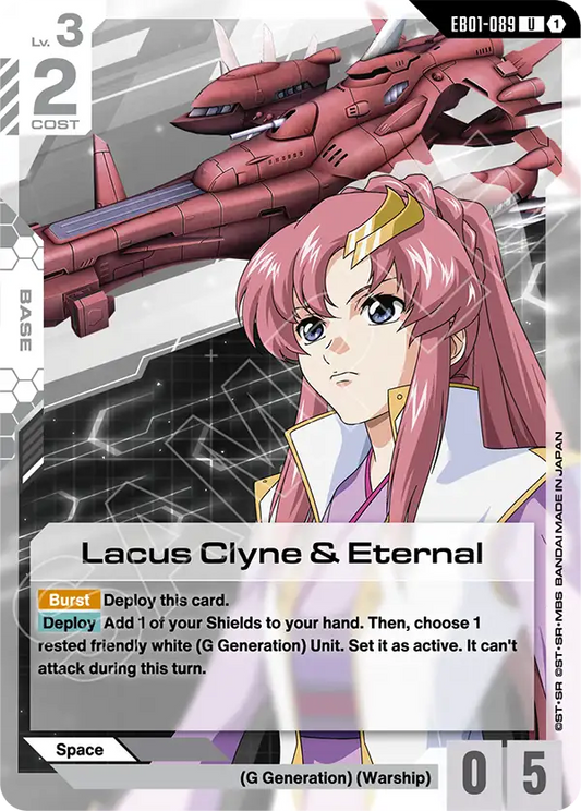 Lacus Clyne & Eternal (Base) (EB01-089) (U)