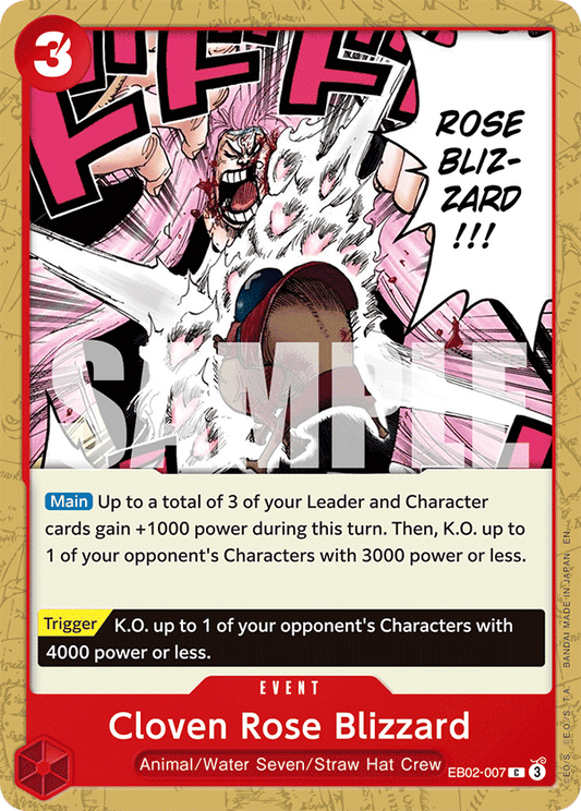 Cloven Rose Blizzard (Event) (EB02-007) (C)