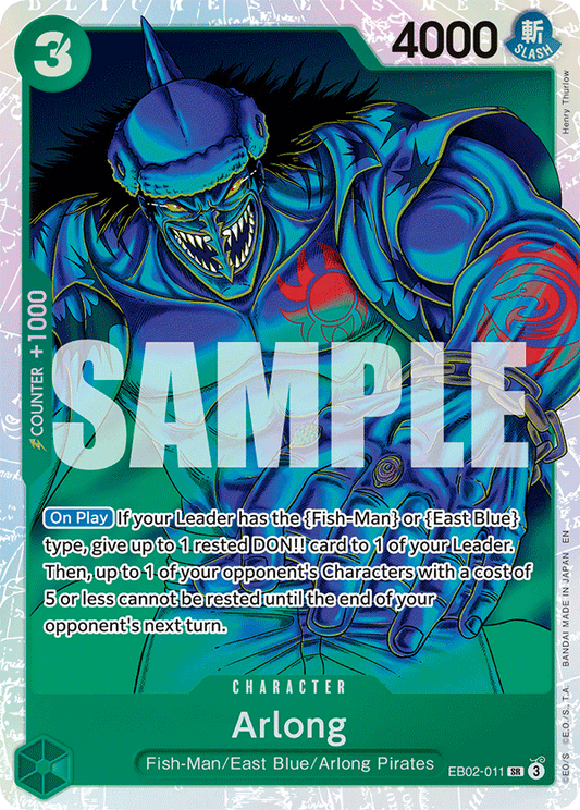 Arlong (Character) (EB02-011) (SR)