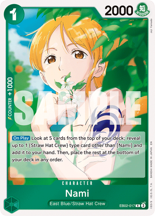 Nami (Character) (EB02-017) (R)