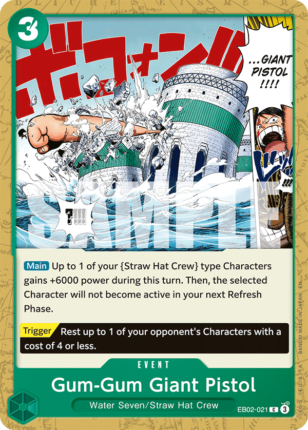 Gum-Gum Giant Pistol (Event) (EB02-021) (C)