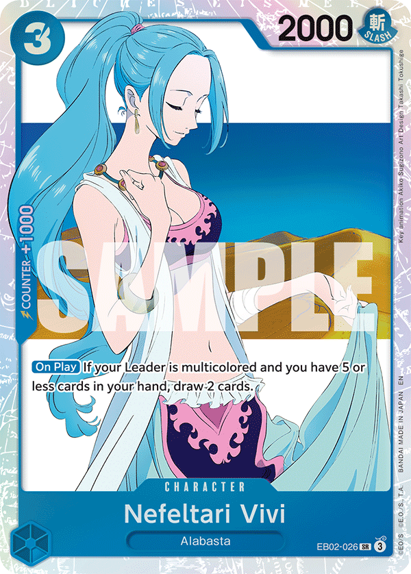 Nefeltari Vivi (Character) (EB02-026) (SR)