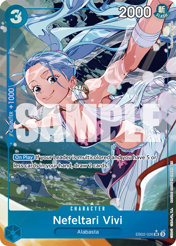 Nefeltari Vivi (Character) (EB02-026) (SR) (Alternate Art)