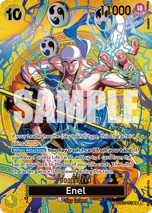 Enel (Character) (EB02-052) (SR) (OP15 Reprint) (SP)