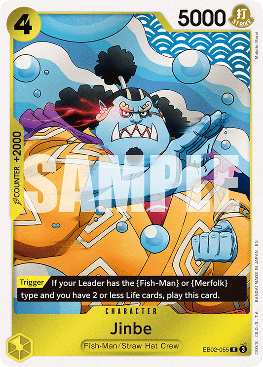 Jinbe (Character) (EB02-055) (R)