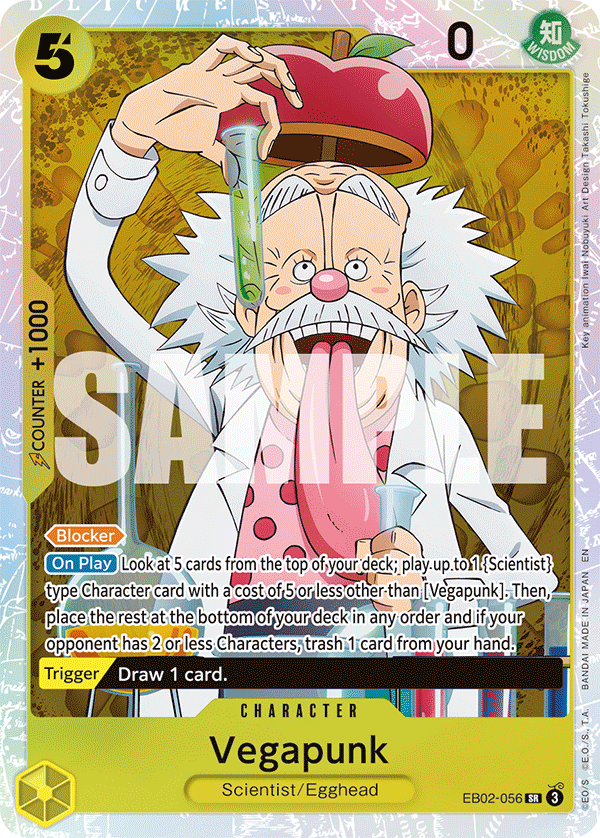 Vegapunk (Character) (EB02-056) (SR)