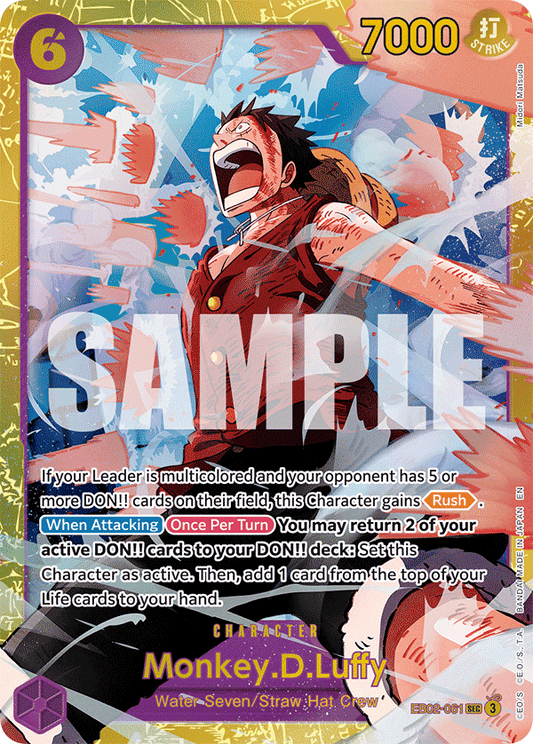 Monkey D Luffy (Character) (EB02-061) (SEC)