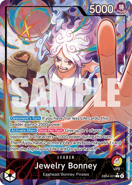 Jewelry Bonney (Leader) (EB04-001) (L) (Alternate Art)