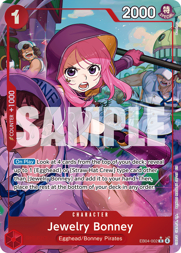 Jewelry Bonney (Character) (EB04-002) (R) (Alternate Art)