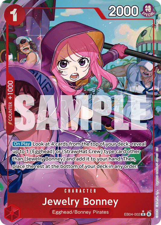 Jewelry Bonney (Character) (EB04-002) (R) (Alternate Art)