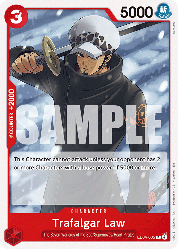 Trafalgar Law (Character) (EB04-005) (C)
