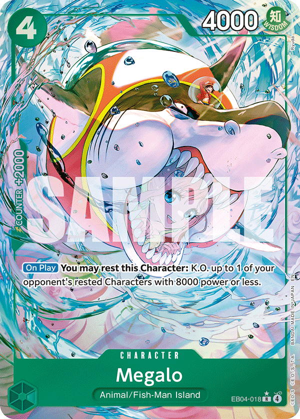 Megalo (Character) (EB04-018) (R) (Alternate Art)