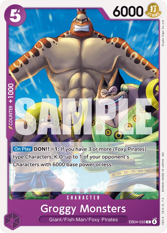 Groggy Monsters (Character) (EB04-033) (C)