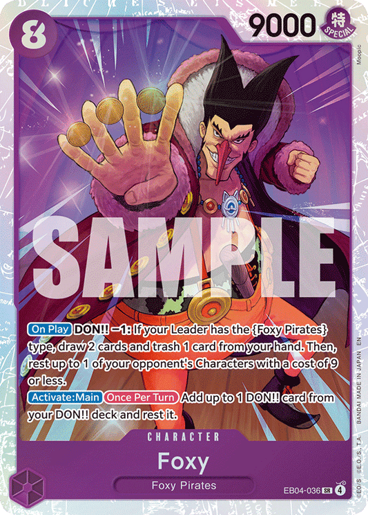 Foxy (Character) (EB04-036) (SR)