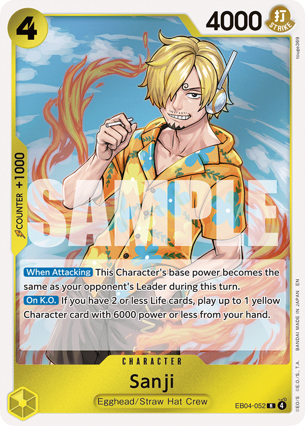 Sanji (Character) (EB04-052) (R)