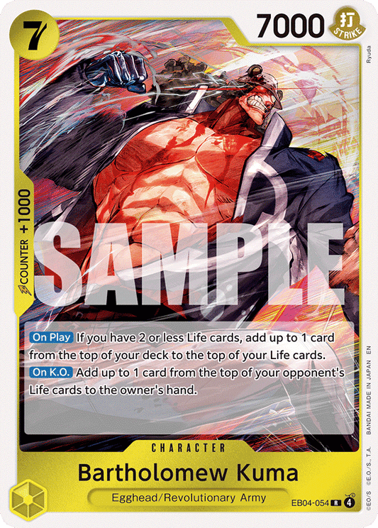 Bartholomew Kuma (Character) (EB04-054) (R)