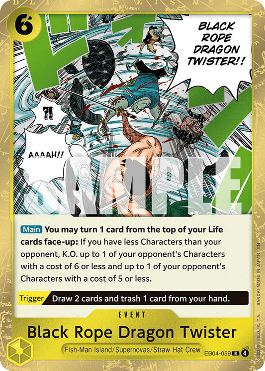 Black Rope Dragon Twister (Event) (EB04-059) (R)