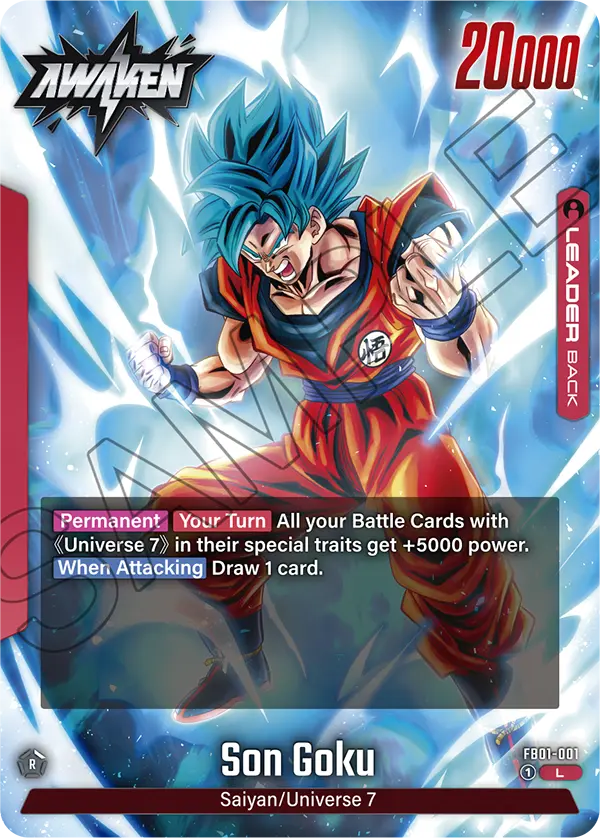 Son Goku (Leader) (FB01-001) (L)