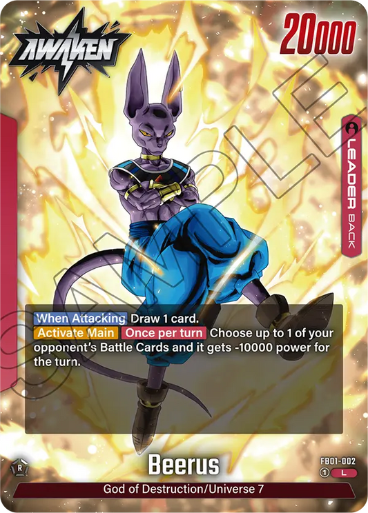 Beerus (Leader) (FB01-002) (L)
