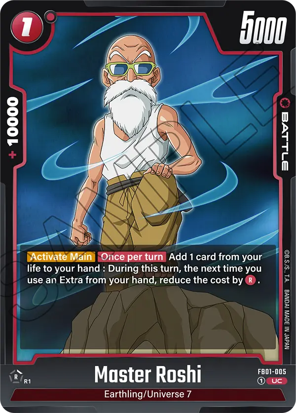 Master Roshi (Battle) (FB01-005) (UC)