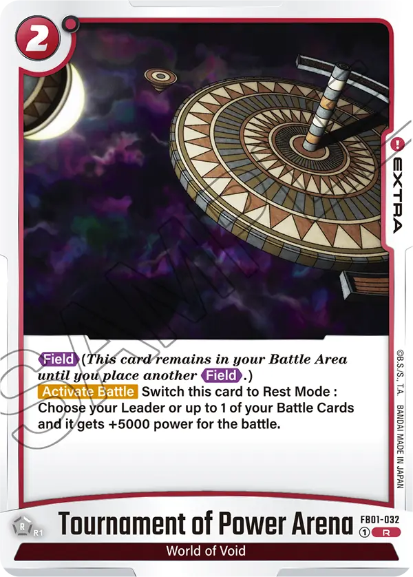 Tournament of Power Arena (Extra) (FB01-032) (R)