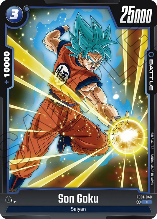 Son Goku (Battle) (FB01-048) (FS07 Reprint) (C)