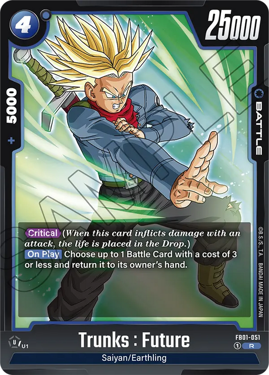 Trunks : Future (Battle) (FB01-051) (R)