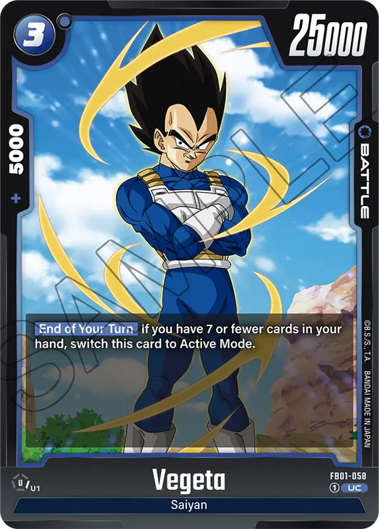 Vegeta (Battle) (FB01-058) (UC)