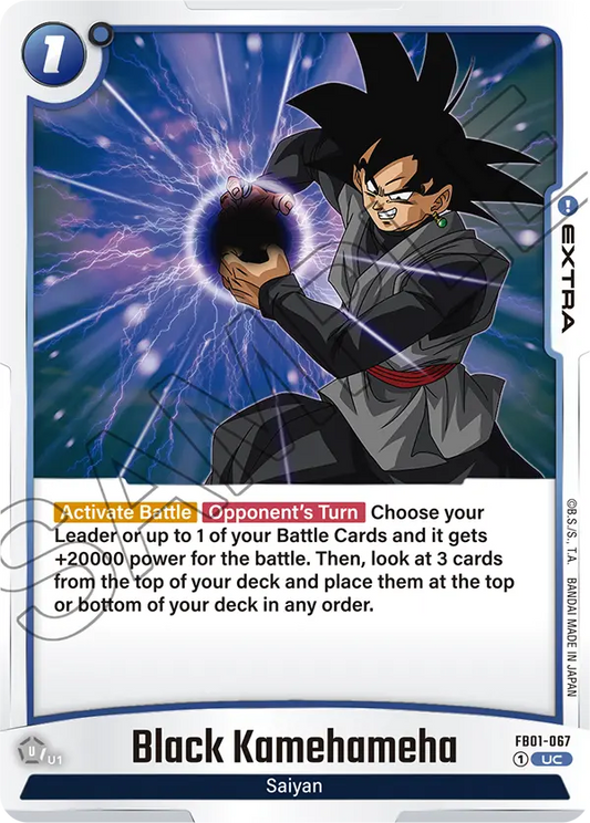 Black Kamehameha (Extra) (FB01-067) (UC)