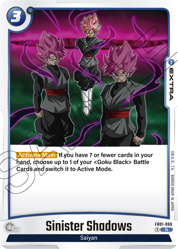 Sinister Shadows (Extra) (FB01-069) (R)