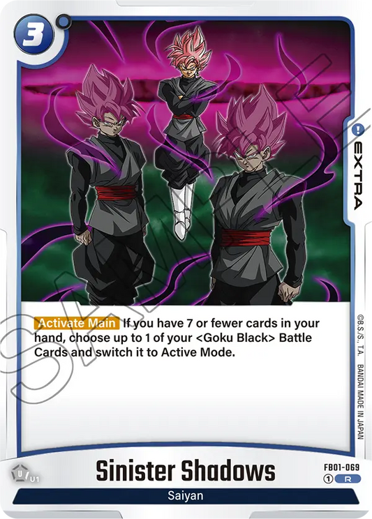 Sinister Shadows (Extra) (FB01-069) (R)