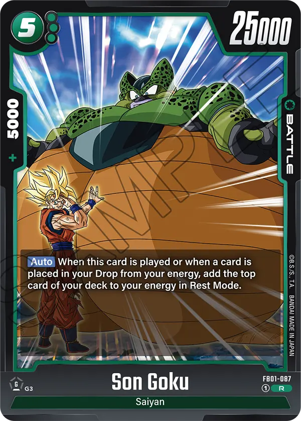 Son Goku (Battle) (FB01-087) (R)