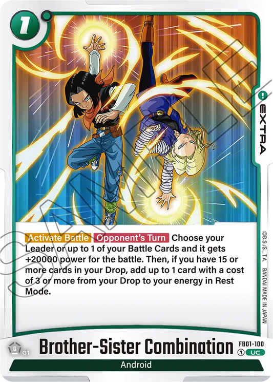 Brother-Sister Combination (Extra) (FB01-100) (UC)