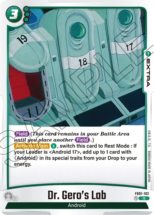 Dr Gero’s Lab (Extra) (FB01-102) (R)