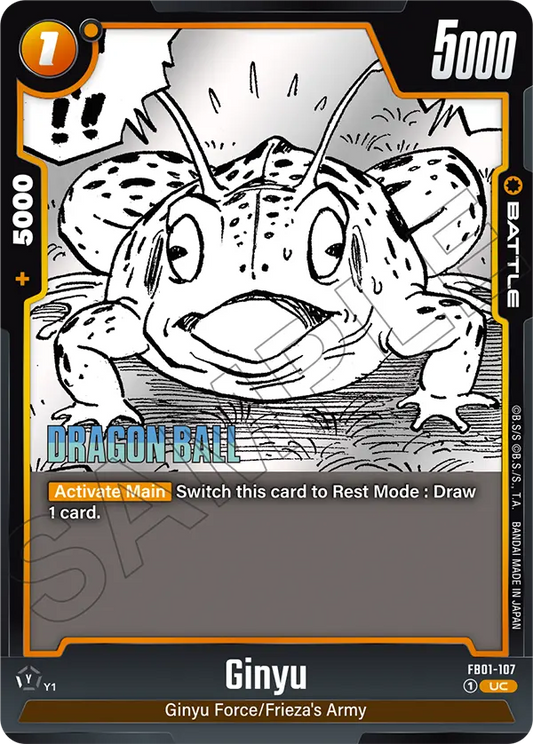 Ginyu (Battle) (SB02 Reprint) (FB01-107) (UC)