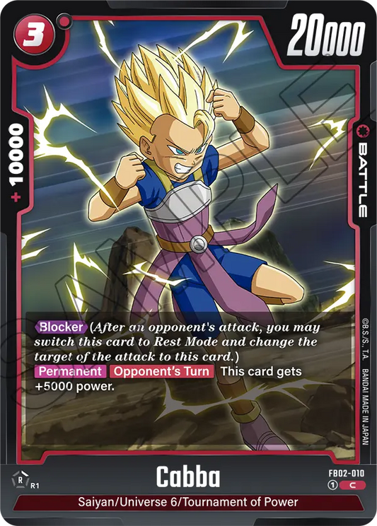 Cabba (Battle) (FB02-010) (C)