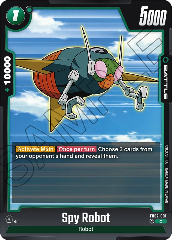 Spy Robot (Battle) (FB02-081) (C)