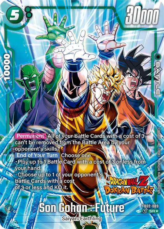 Son Gohan : Future (Character) (FB02-089) (SR*) (Alternate Art) (Dokkan Battle)