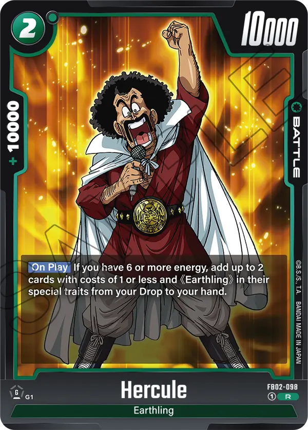 Hercule (Battle) (FB02-098) (R)