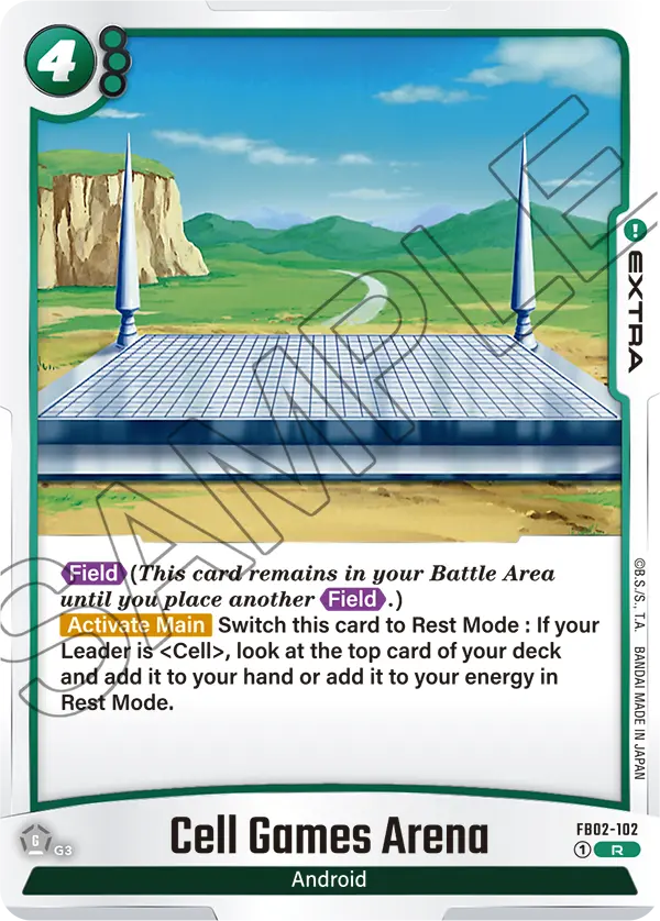 Cell Games Arena (Extra) (FB02-102) (R)