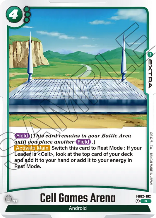 Cell Games Arena (Extra) (FB02-102) (R)