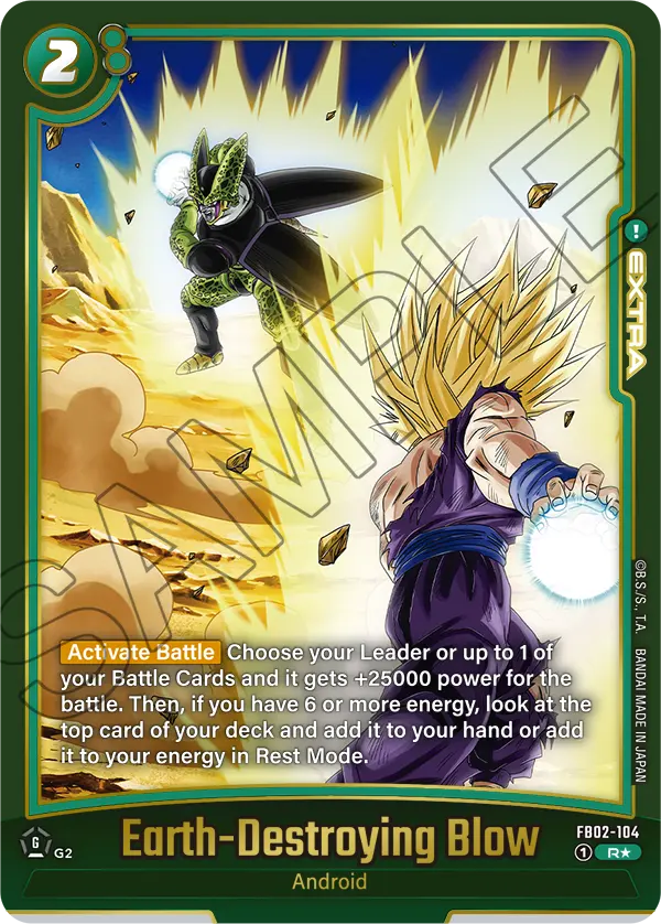 Earth-Destroying Blow (Extra) (FB08 Reprint) (FB02-104) (R*)