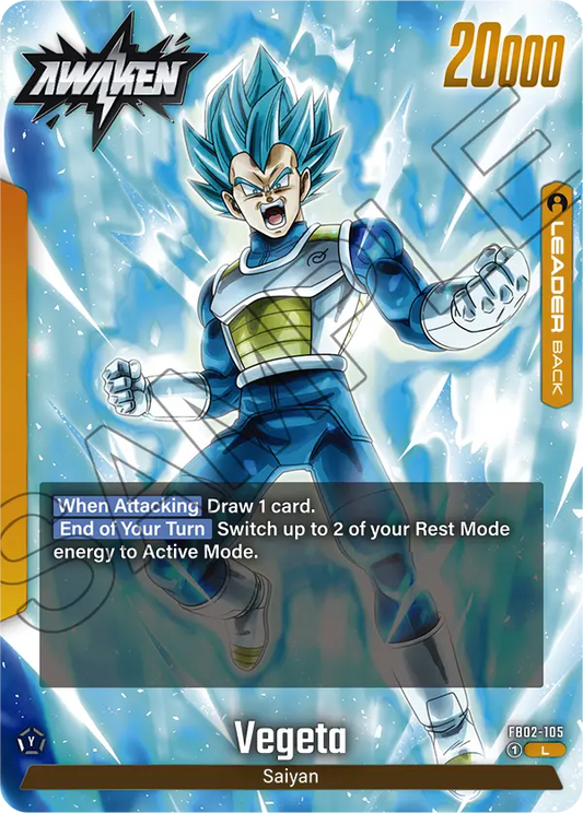 Vegeta (Leader) (FB02-105) (L)