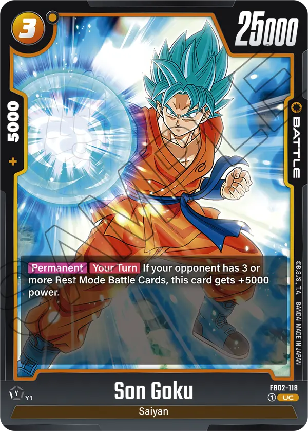 Son Goku (Battle) (FB02-118) (UC)