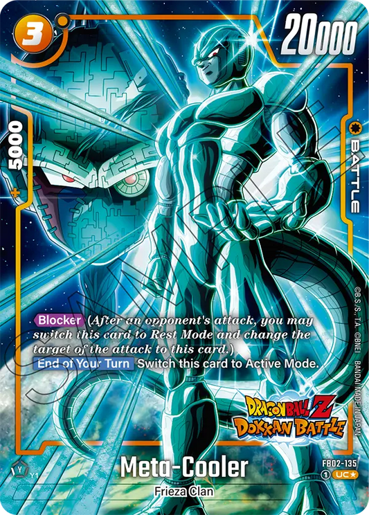 Meta-Cooler (Character) (FB02-135) (UC*) (Alternate Art) (Dokkan Battle)