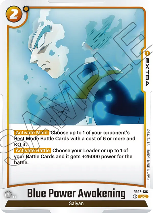 Blue Power Awakening (Extra) (FB02-136) (UC)
