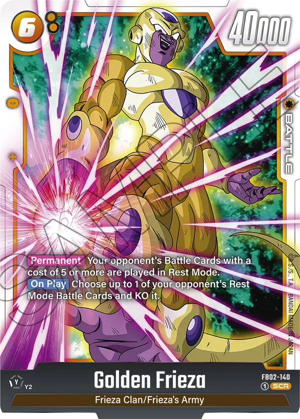 Golden Frieza (Character) (FB02-140) (SCR)